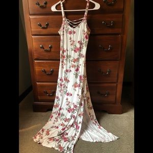 Floral maxi dress